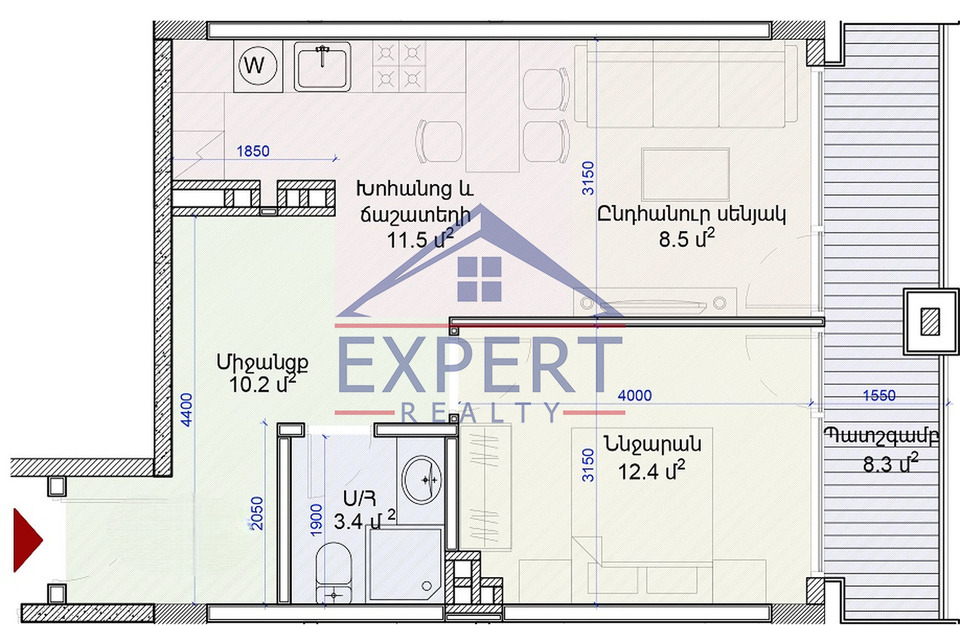 ԱՐԱԲԿԻՐ, ԿՈՄԻՏԱՍԻ ՊՈՂՈՏԱ, 2 ՍԵՆՅԱԿ